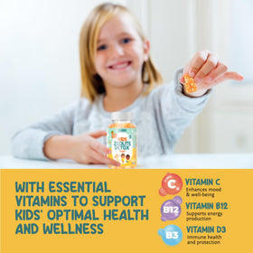 Gummies Zoyki pour Enfants, portion dans une main d'enfant