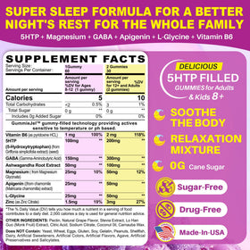 Gummy 5HTP LILICARE avec Magnésium et GABA