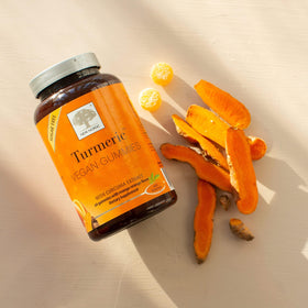 Gummy au curcuma NEW NORDIC, ingrédients en vedette