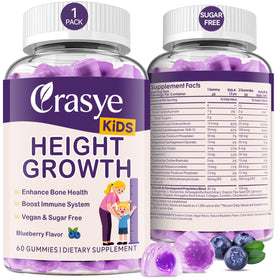 Gummy Crasye Croissance Taille 231g, vue avant avec emballage