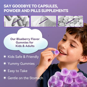 Gummy Crasye, présentation avec des enfants souriants