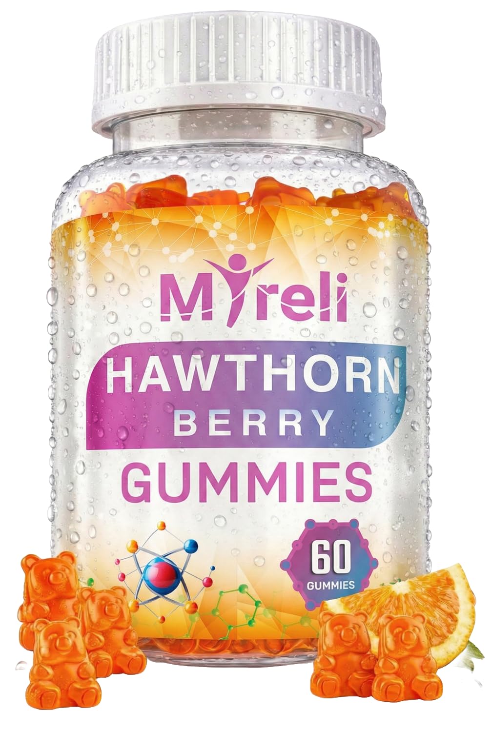 Gummy de Baies de Aubépine MYRELI emballage avant