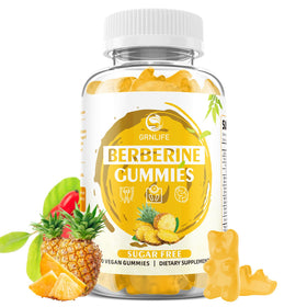 Gummy de Berbérine GrnLife au goût d'ananas, vue avant