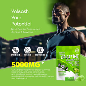 Gummy de créatine Allcoovita dans un environnement de sport