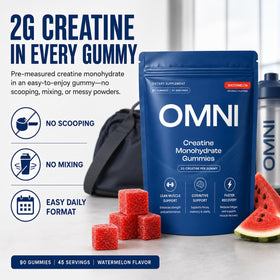 gummy de créatine linnavarv sur une table