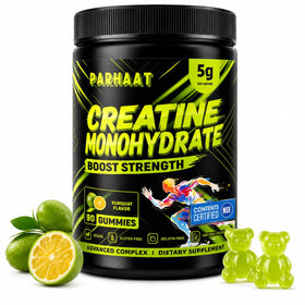Gummy de créatine Parhaat 90 gummies au kumquat, vue de face