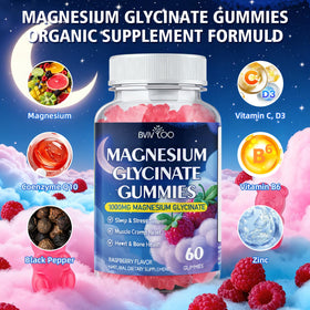 Gummy de Magnésium Glycinate BVIVLOO, informations nutritionnelles