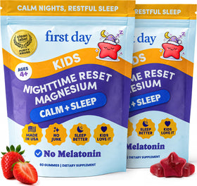 Gummy de Magnésium pour Enfants FIRST DAY, packaging avant