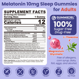Gummy de mélatonine EnvyCure en gros plan avec texture