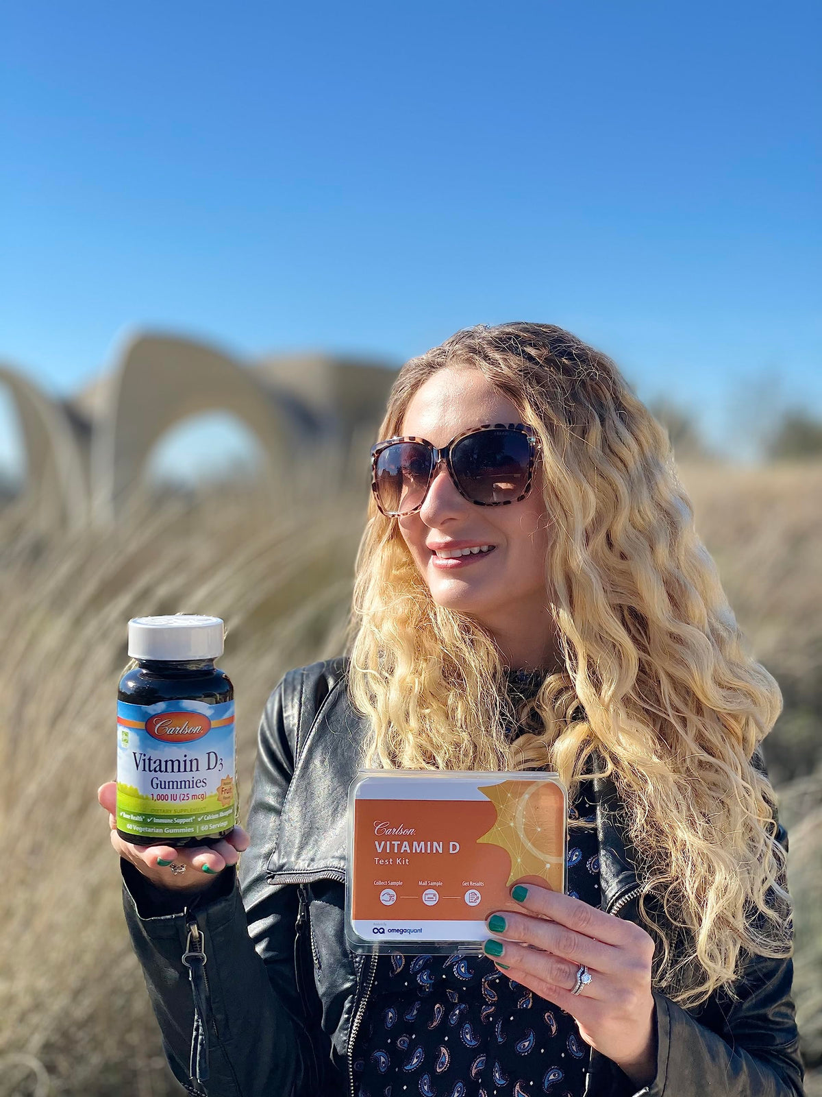 Gummy de vitamine D3 Carlson saveur citron