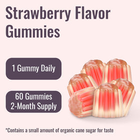 Gummy Elystrixionis Citicoline avec fruits