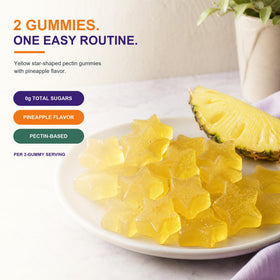 Gummy étoilé à la Luteine d'Occotaps, format agréable à mâcher