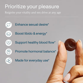 Gummy FOCL Libido Femmes vue de près