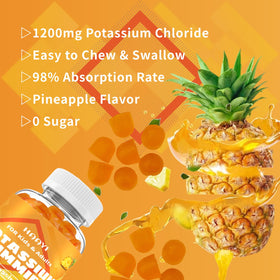 Gummy HAAYI en forme de fruit avec goût d'ananas