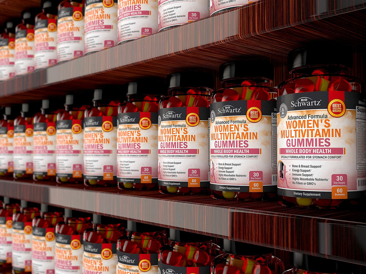 Gummy multivitamine BioSchwartz, prise en main