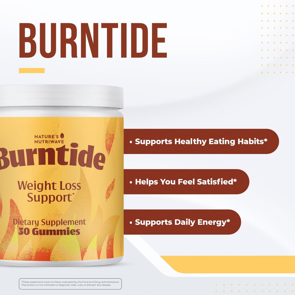 Gummy Nature’s NutriWave ACV & BHB sur une surface en bois