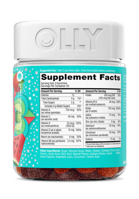 Gummy OLLY Multi pour Filles Adolescentes avec une vue rapprochée
