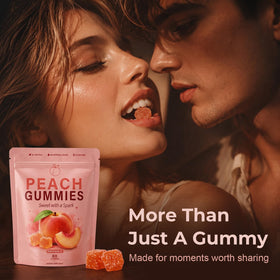 Gummy Pêche Épicée HAYTHMDC avec ambiance festive