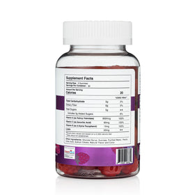 Gummy Pharmvista montrant la texture moelleuse à l'intérieur