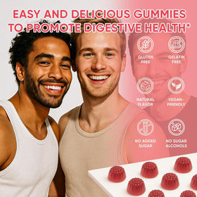 Gummy Prébiotique Propre 6525080 gummies avec étiquette sur le côté