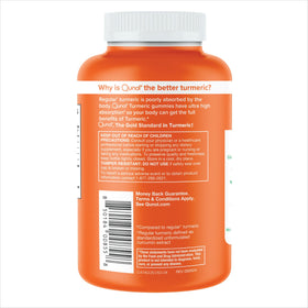 Gummy Qunol Curcuma avec texture crémeuse
