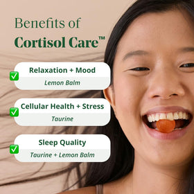 Gummy Semaine CortisolCare avec mélisse et taurine