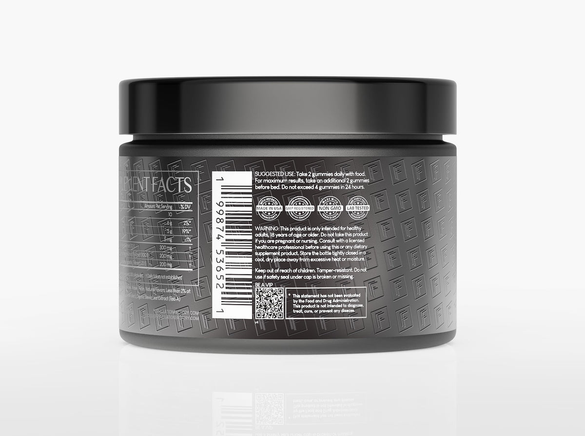 Gummy Shilajit format pratique, prise quotidienne