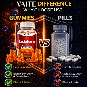 Gummy VAITE à la lactoferrine, prise en main