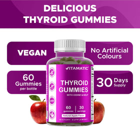 Gummy Vitamatic avec un goût de pomme en gros plan