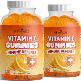 Gummy Vitamine C NEW AGE 250 mg orange vue de face