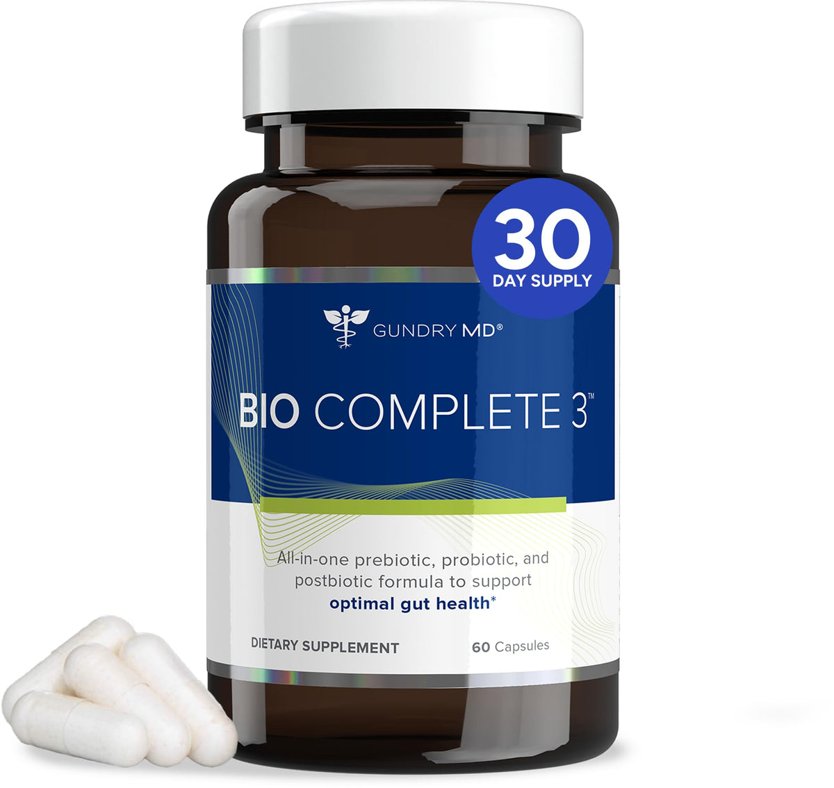 Gundry MD Bio Complete 3 pot de 30 portions vue de face