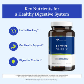 Gundry MD Lectin Shield capsules dans un verre