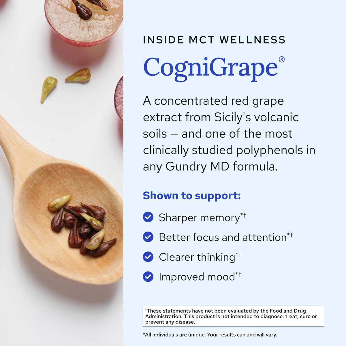 Gundry MD MCT Wellness Powder avec cuillère doseuse