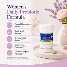 Gundry MD Probiotique Femme 30 Capsules avec étiquette visible
