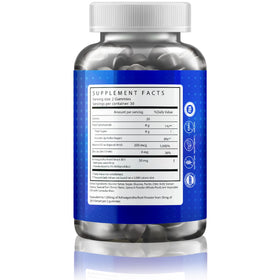 Gusevit Gummies d'Ashwagandha 1 500 mg gummies dans une main
