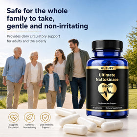 GUSUPY Nattokinase flacon de 60 capsules