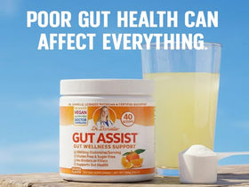 Gut Assist de Doctor Danielle, poudre sur une cuillère