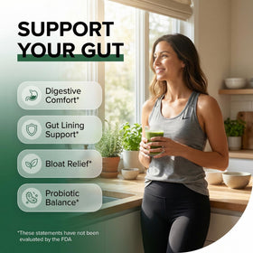 GutResto Clean Nutraceuticals paquet avec étiquette et ingrédients