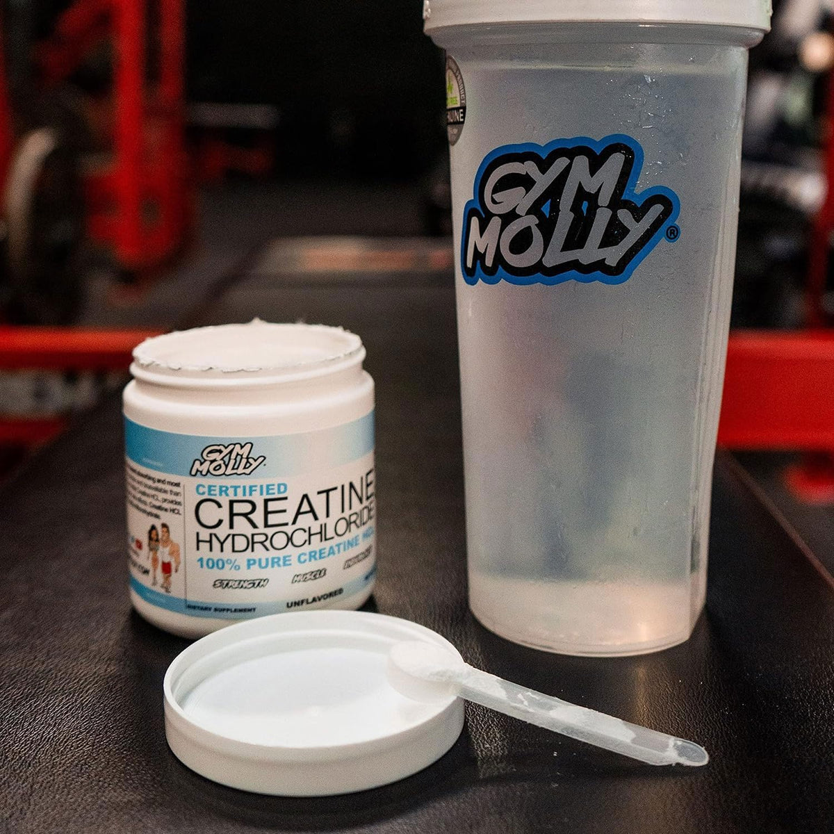 Gym Molly Poudre de Créatine Hydrochlorure 100g contexte d'utilisation