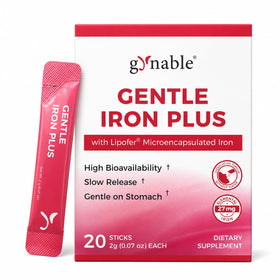 Gynable complément alimentaire fer vegan 27mg stick orange