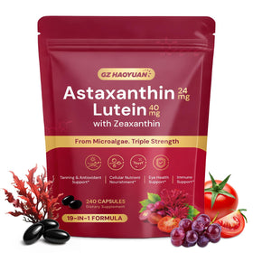 GZ HAOYUAN Astaxanthine 24mg 240 capsules vue de face