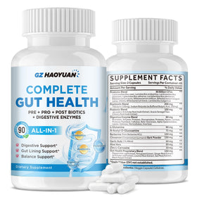GZ HAOYUAN Complément Alimentaire Santé Intestinale 90 Capsules vue de face
