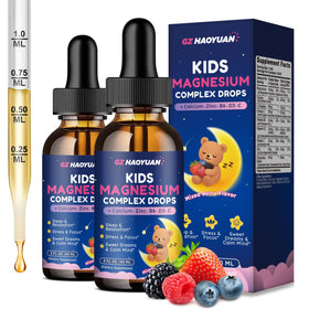 GZ HAOYUAN Gouttes de Magnésium Liquide pour Enfants 118 ml vue de face