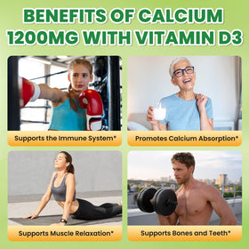 GZ HAOYUAN gummies au citrate de calcium 1200mg emballage