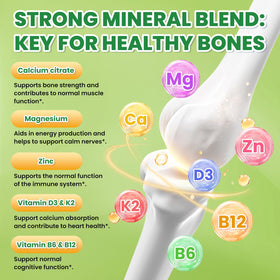 GZ HAOYUAN gummies au citrate de calcium goût pomme kiwi
