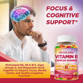 GZ HAOYUAN Gummies Complexe de Vitamines B Méthylées, ingrédients détaillés