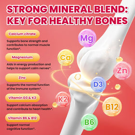 GZ HAOYUAN Gummies de Calcium Citrate 1200mg en gros plan