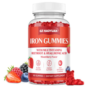 GZ HAOYUAN Gummies de Fer 60 unités avec emballage