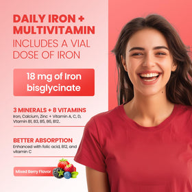 GZ HAOYUAN Gummies de Fer goût baies mélangées