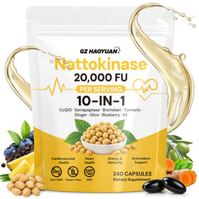 GZ HAOYUAN Nattokinase 20 000 FU flacon avant